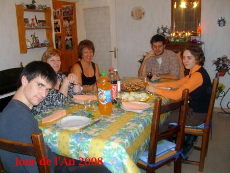  chez Martine(Jour de l'An 2008 )