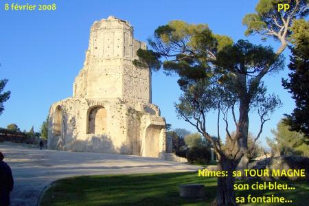  encore une promenade � la Tour Magne...ce 8 f�vrier 2008