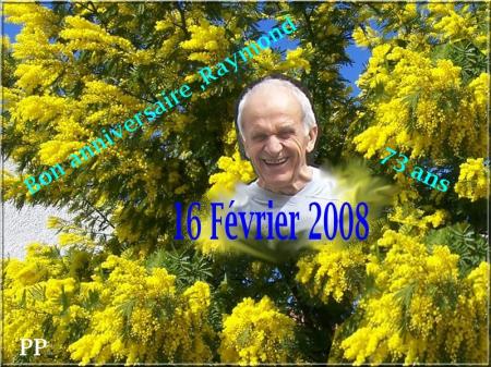 anniversaire 73 ans de Raymond