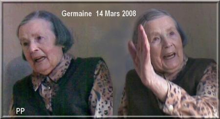 Germaine , toujours en forme...