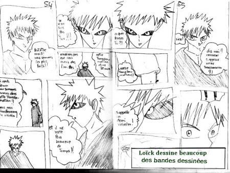 Lo�ck dessine des bandessin�es