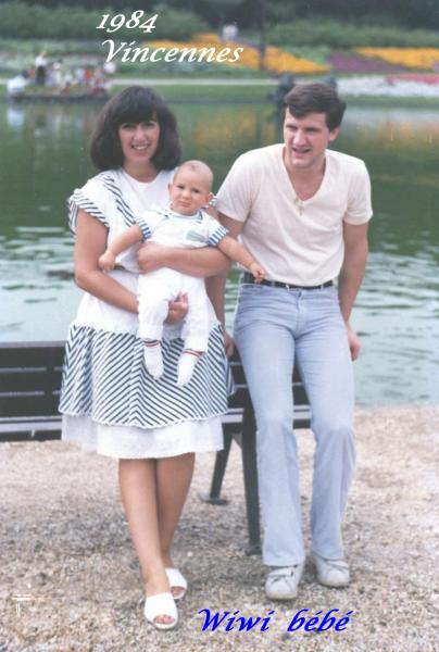 William en 1984 � Vincennes