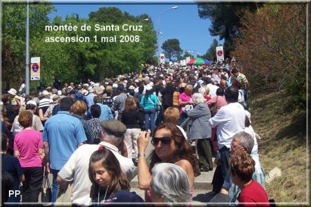 p�lerinage du 1 mai � SANTA CRUZ au Mas de Mingue(2008)