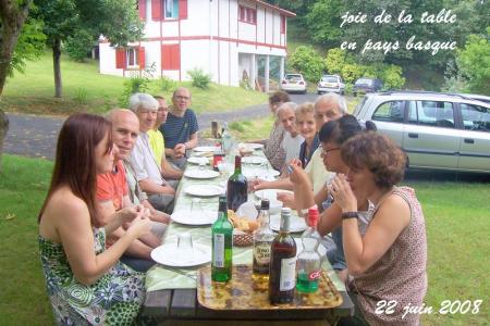 joies de la table en famille