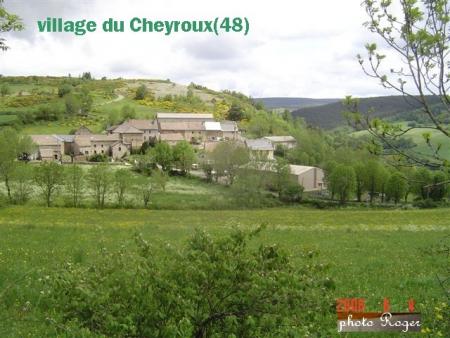 village du Cheyroux en Loz�re