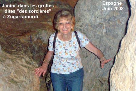 Janine (exploratrice de grottes...)