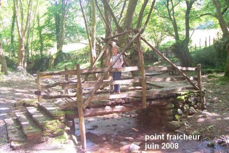 un point fraicheur en pays basque