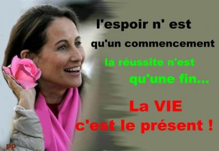 S�gol�ne est toujours l�.