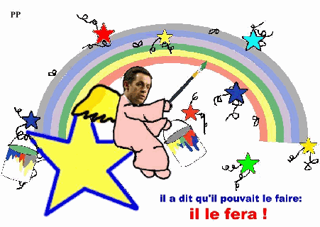 quel peintre cet ange-pr�sident...!