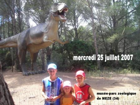 visite au parc zoologique de M�ze