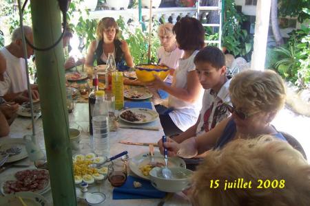 repas chez Janine