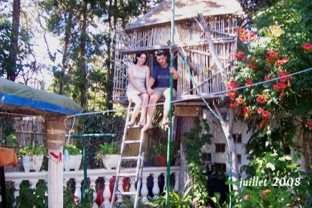 le jardin et la cabane de 