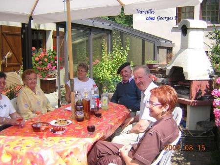 REPAS du 15 aout 2007  chez Georges et Aim�e  P