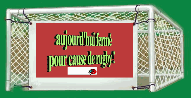 �a ne va pas durer :r�ouverture tr�s prochaine...