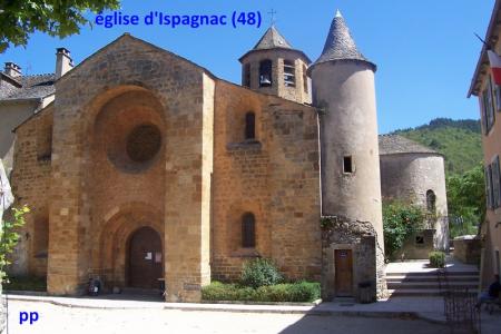  �glise d'ISPAGNAC (48)