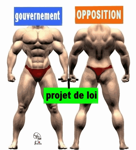 la FORCE d'un gouvernement